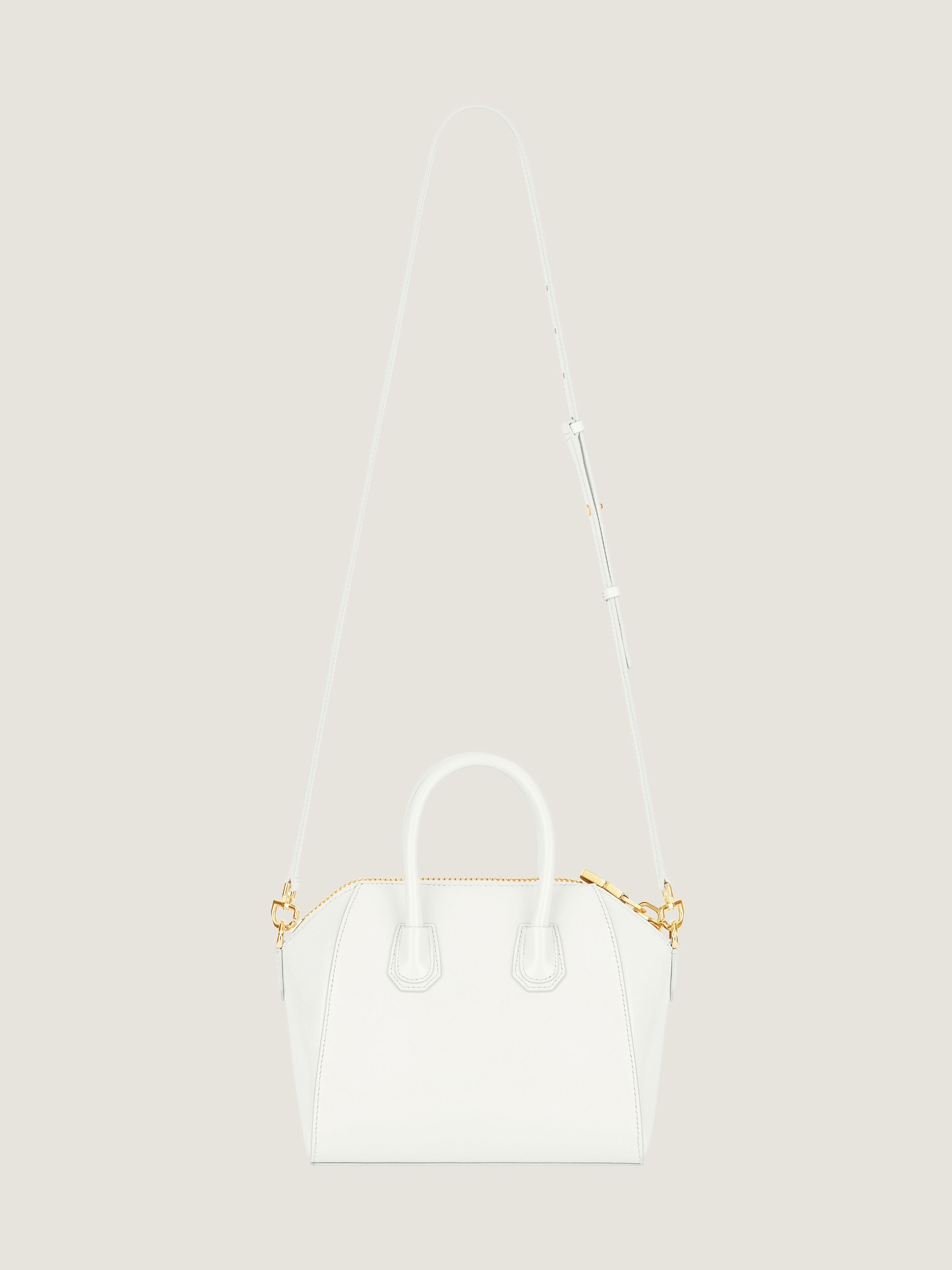 Mini Antigona bag in Box leather